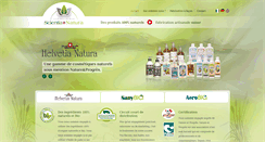 Desktop Screenshot of laboratoires-scientia-natura.ch